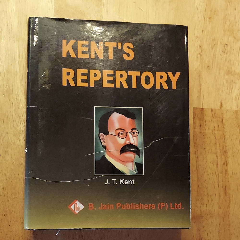 SOLD Kent's Repertory of the Homeopathic Materia Medica